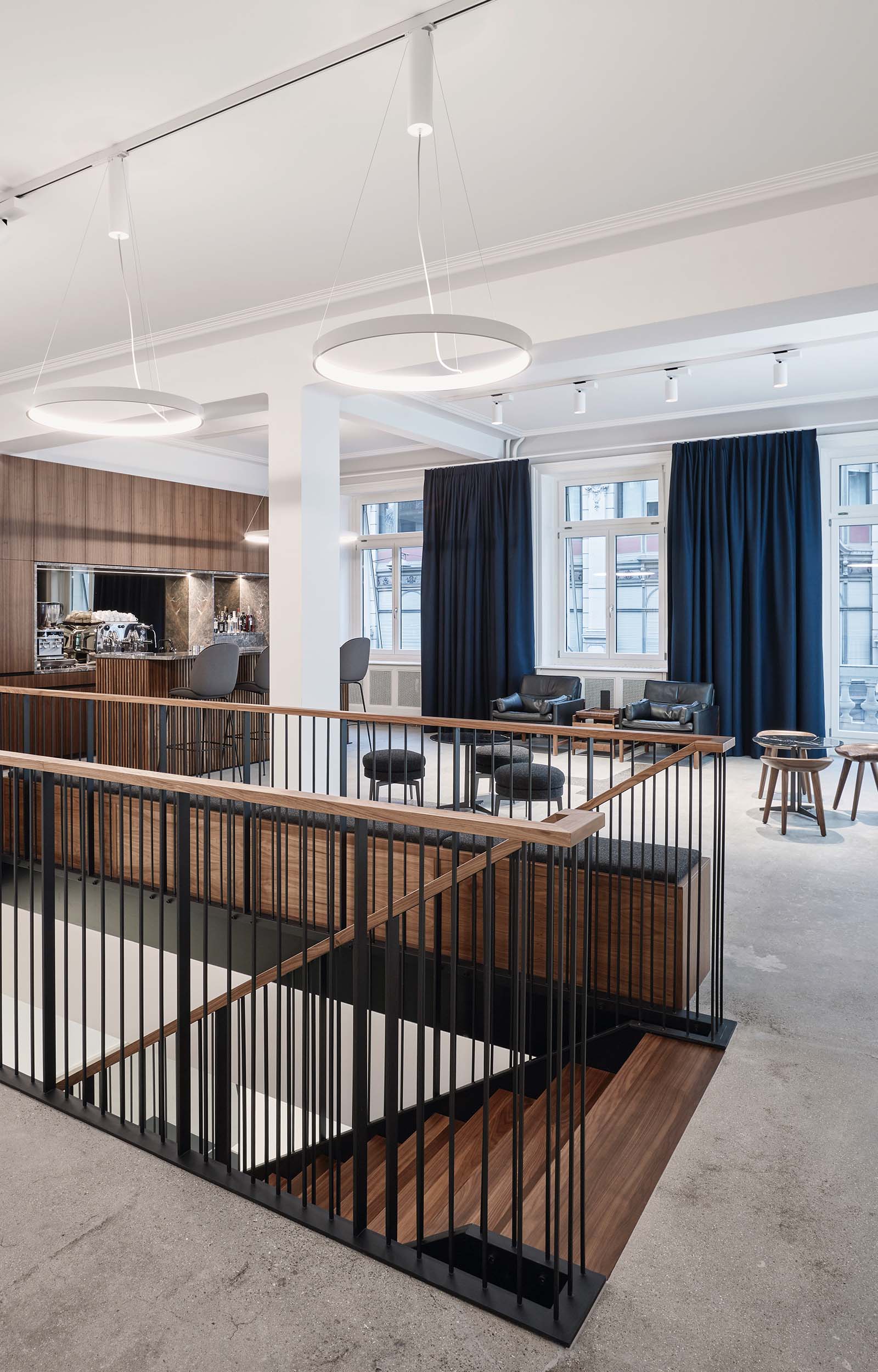 Workspaces. Office. Community Space. Tenant fit-out. Head Office Agency - MACH Architektur.